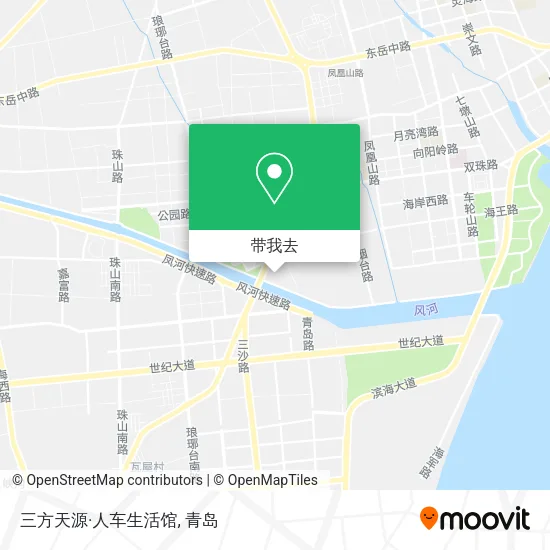 三方天源·人车生活馆地图