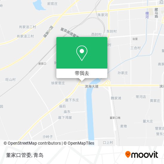 董家口管委地图