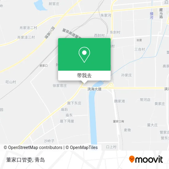 董家口管委地图