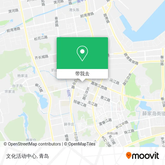 文化活动中心地图