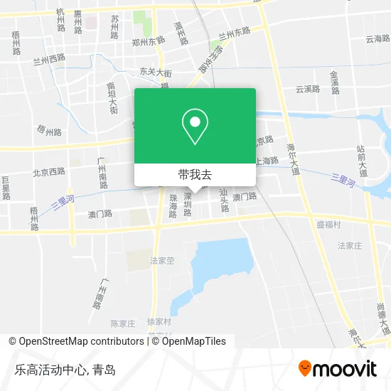 乐高活动中心地图