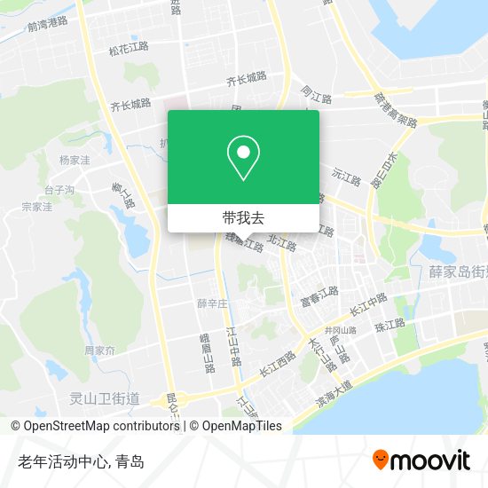 老年活动中心地图