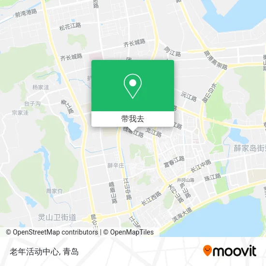 老年活动中心地图