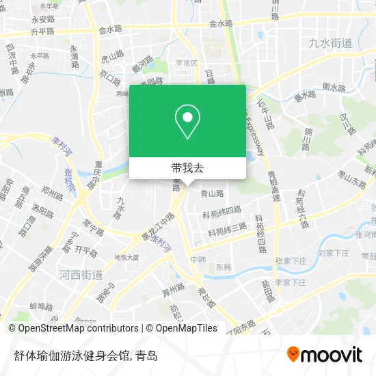 舒体瑜伽游泳健身会馆地图