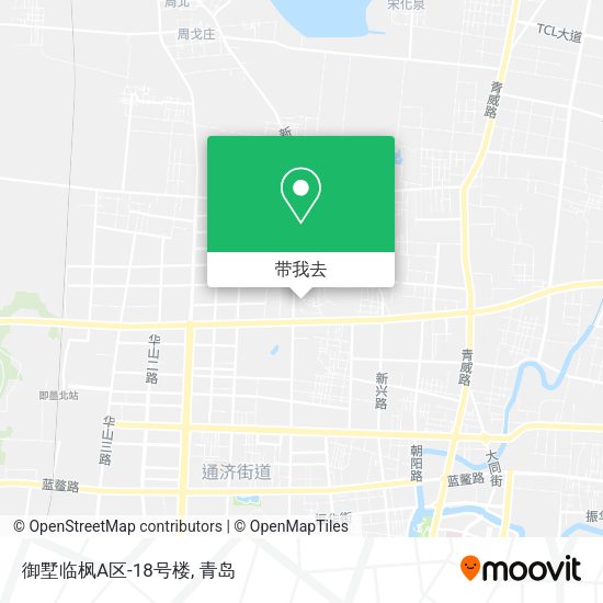 御墅临枫A区-18号楼地图