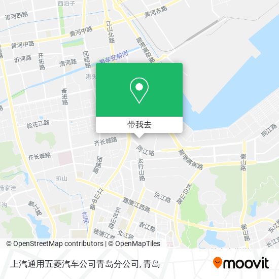 上汽通用五菱汽车公司青岛分公司地图