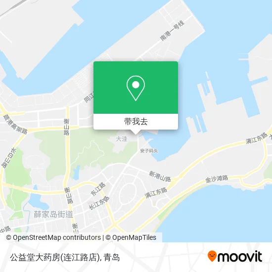 公益堂大药房(连江路店)地图