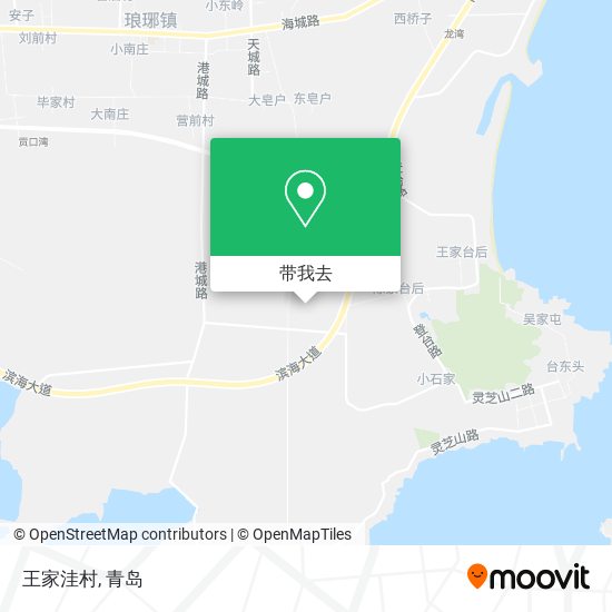 王家洼村地图
