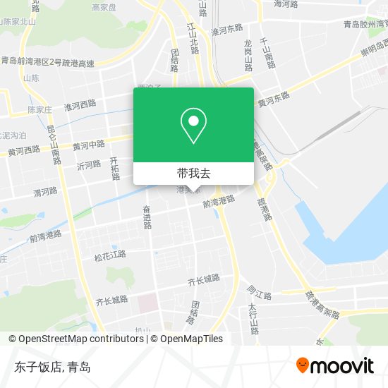 东子饭店地图