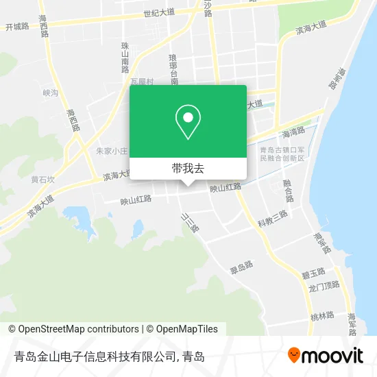 青岛金山电子信息科技有限公司地图