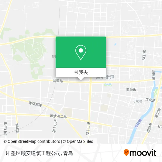 即墨区顺安建筑工程公司地图