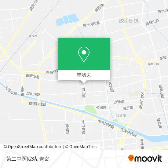 第二中医院站地图