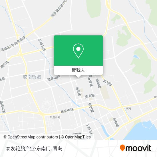 泰发轮胎产业-东南门地图