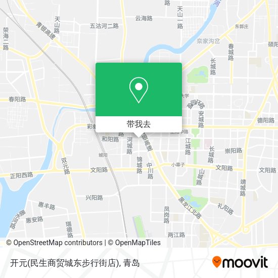 开元(民生商贸城东步行街店)地图