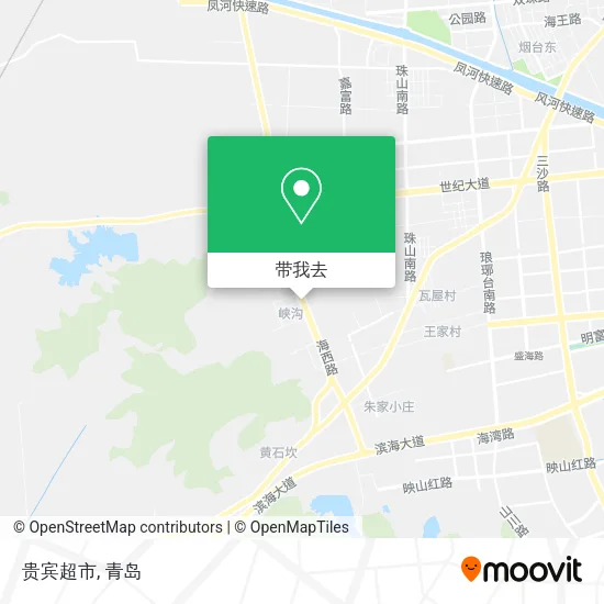 贵宾超市地图