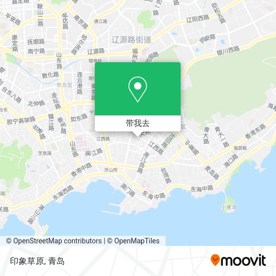 印象草原地图