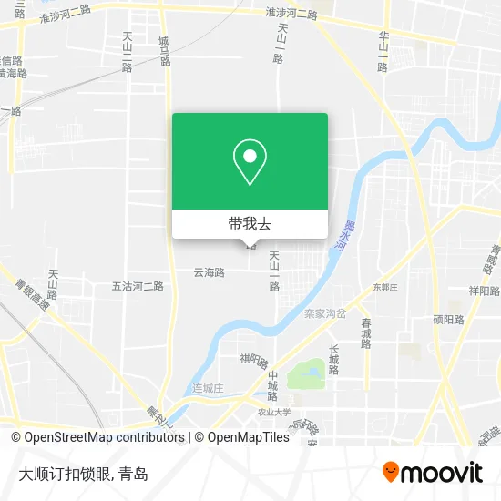 大顺订扣锁眼地图