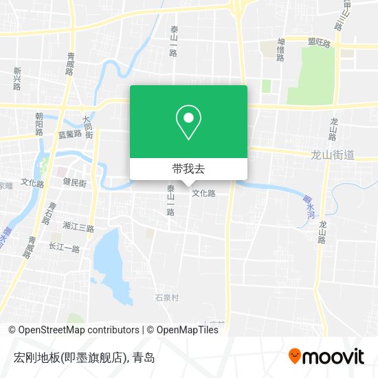 宏刚地板(即墨旗舰店)地图
