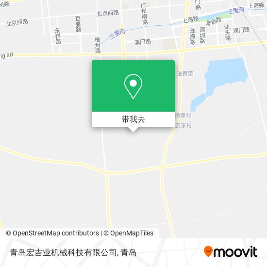 青岛宏吉业机械科技有限公司地图