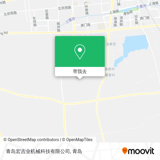 青岛宏吉业机械科技有限公司地图
