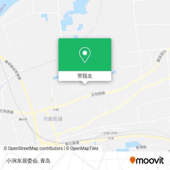 小涧东居委会地图