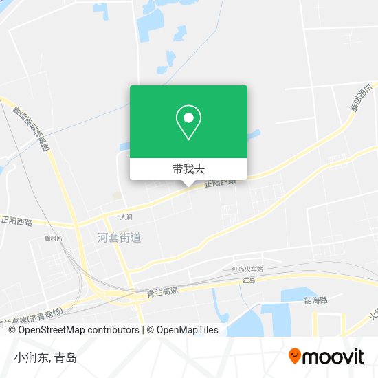 小涧东地图