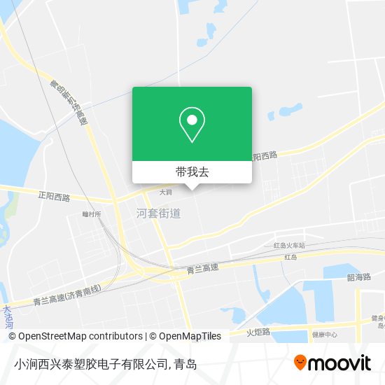 小涧西兴泰塑胶电子有限公司地图