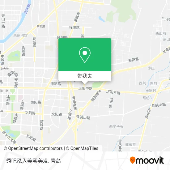 秀吧泓入美容美发地图