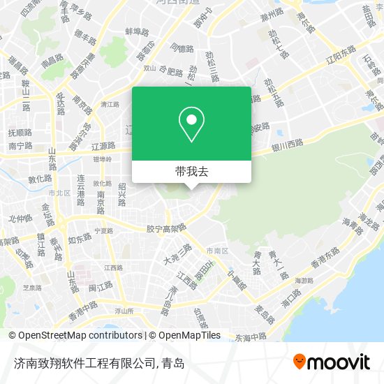 济南致翔软件工程有限公司地图