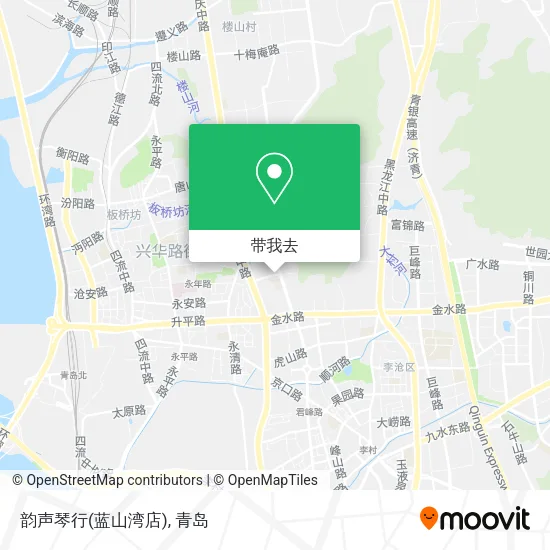 韵声琴行(蓝山湾店)地图