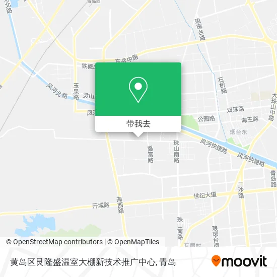 黄岛区艮隆盛温室大棚新技术推广中心地图
