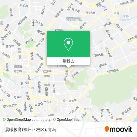 晨曦教育(福州路校区)地图