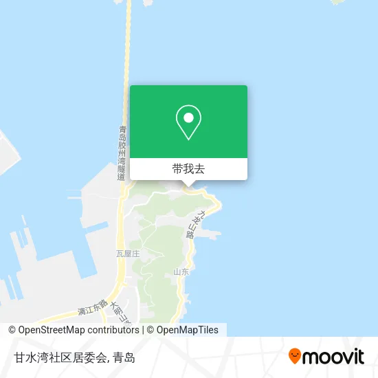 甘水湾社区居委会地图
