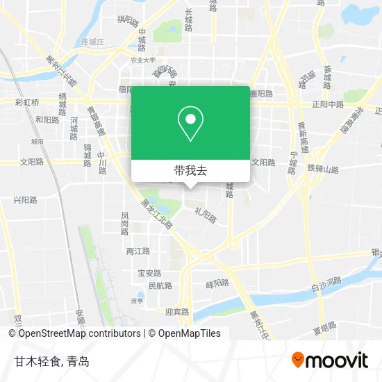 甘木轻食地图