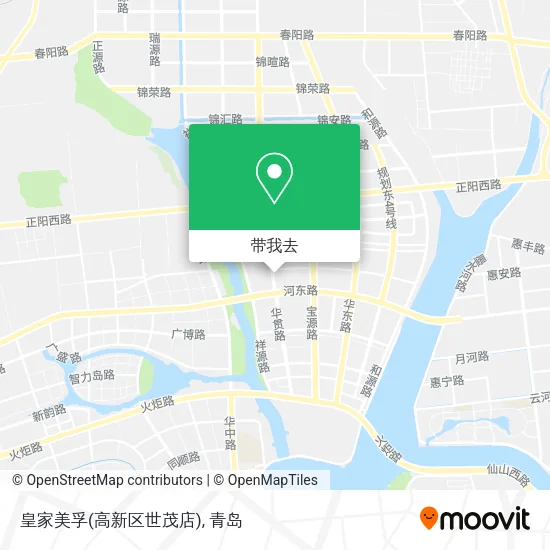 皇家美孚(高新区世茂店)地图