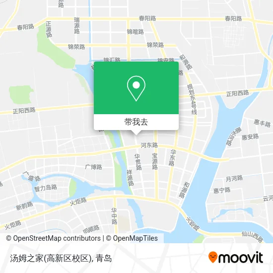 汤姆之家(高新区校区)地图