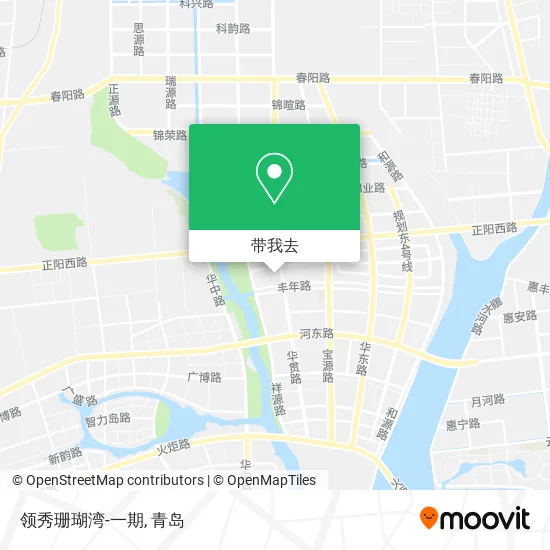 领秀珊瑚湾-一期地图