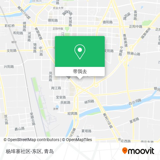 杨埠寨社区-东区地图