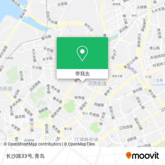 长沙路33号地图