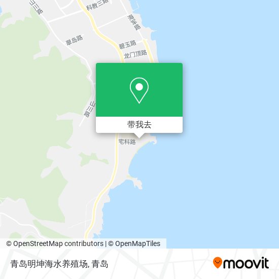 青岛明坤海水养殖场地图