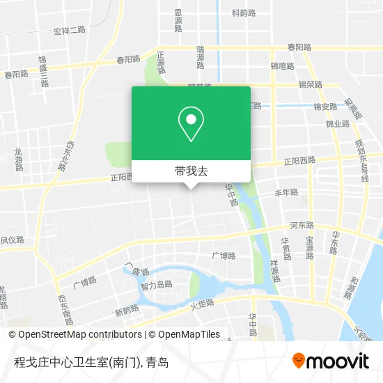 程戈庄中心卫生室(南门)地图