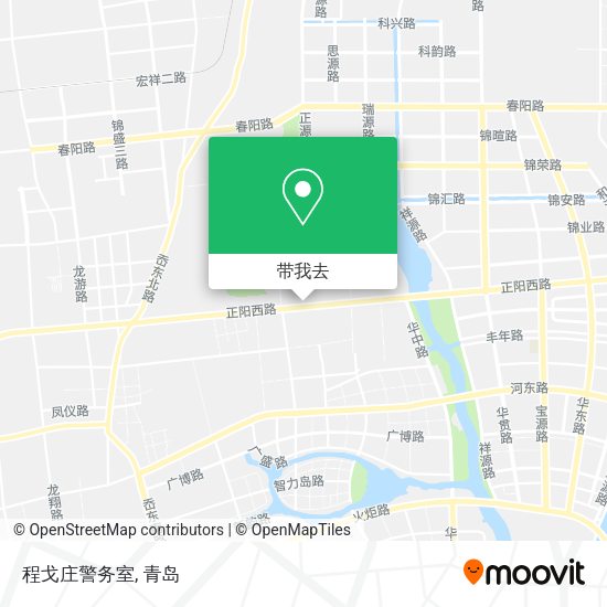 程戈庄警务室地图