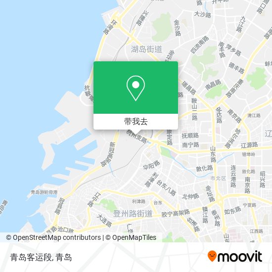 青岛客运段地图