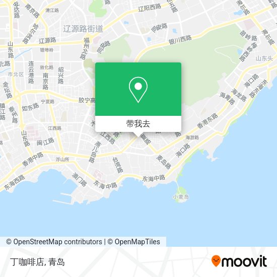 丁咖啡店地图