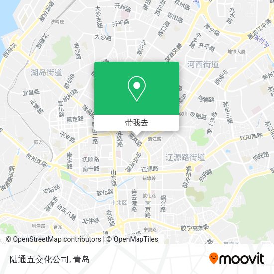 陆通五交化公司地图