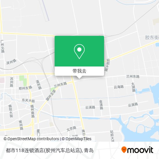 都市118连锁酒店(胶州汽车总站店)地图