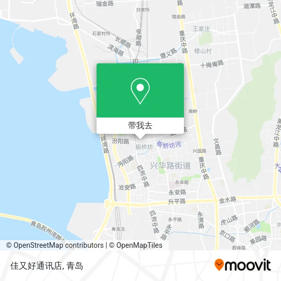 佳又好通讯店地图