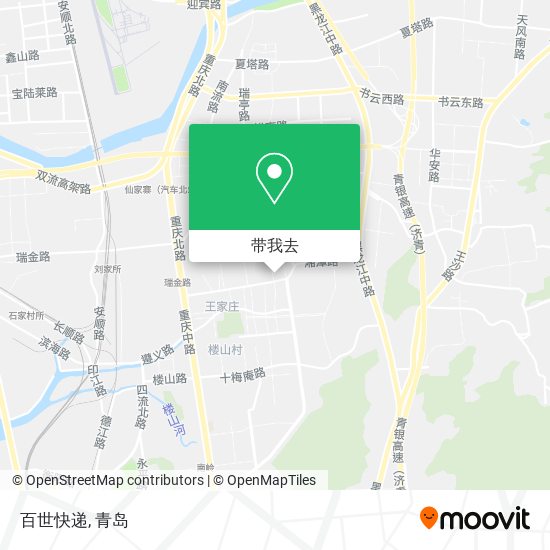 百世快递地图