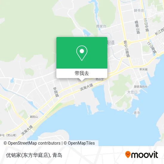 优铭家(东方华庭店)地图