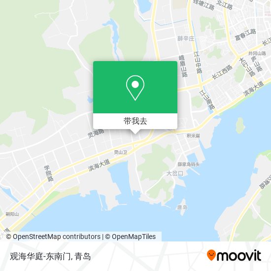 观海华庭-东南门地图